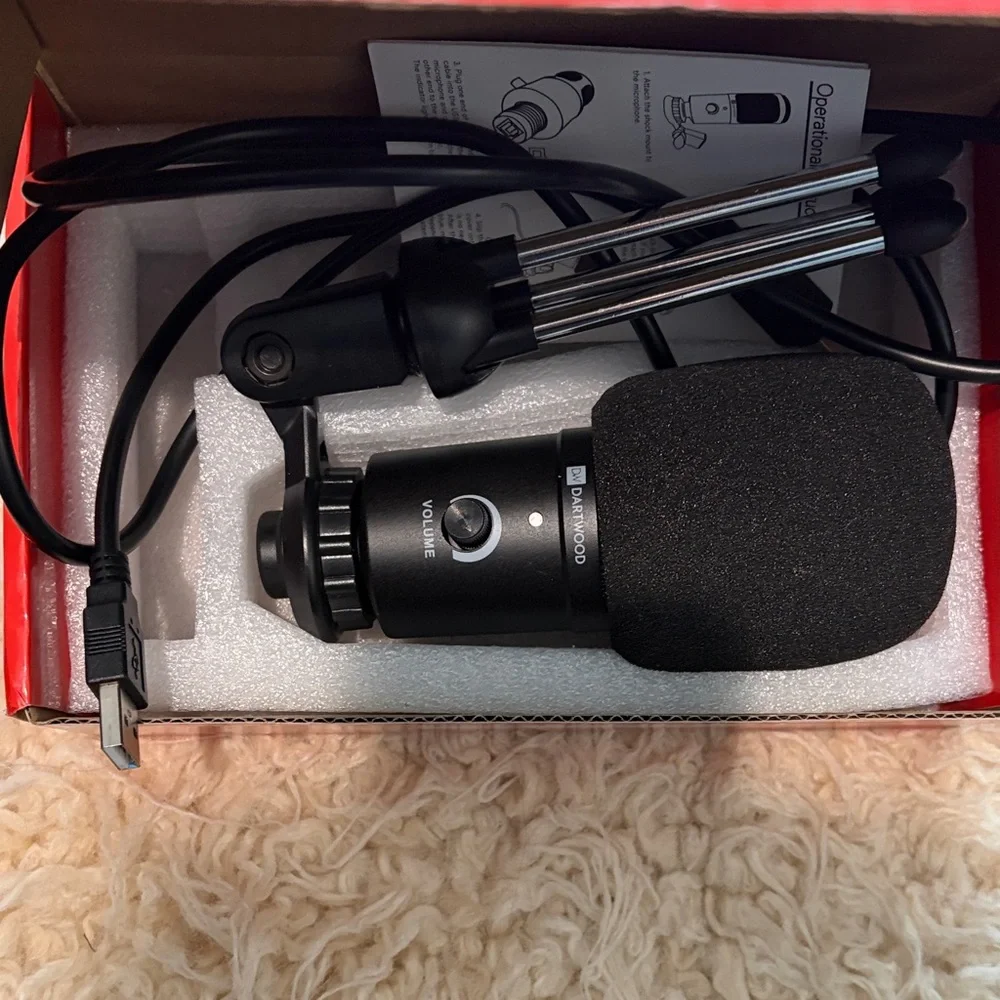Studio Condenser Microphone - Black